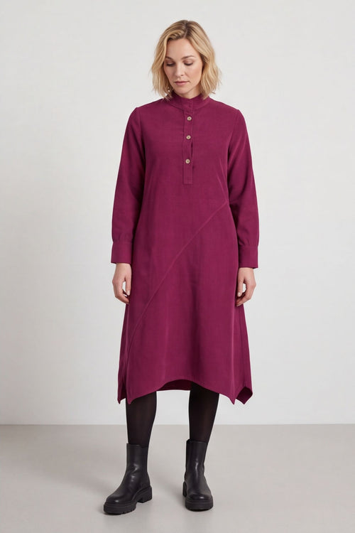 Ruby Needlecord Button Dress – image 4 of 4