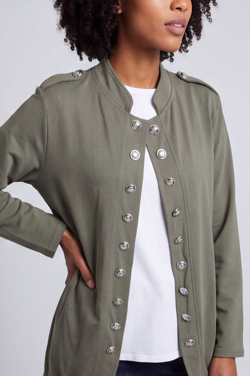 Gatwick Jersey Jacket Khaki – image 5 of 5