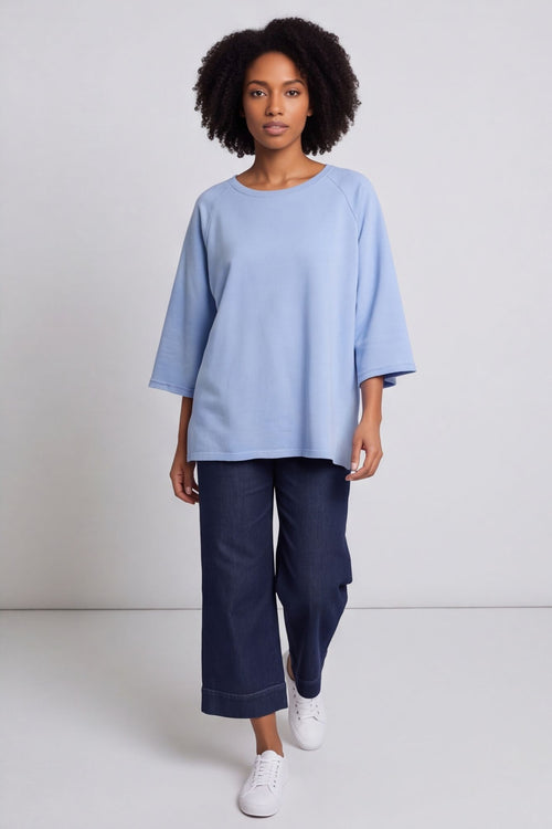 Ginny Cotton Top Powder Blue – image 6 of 6
