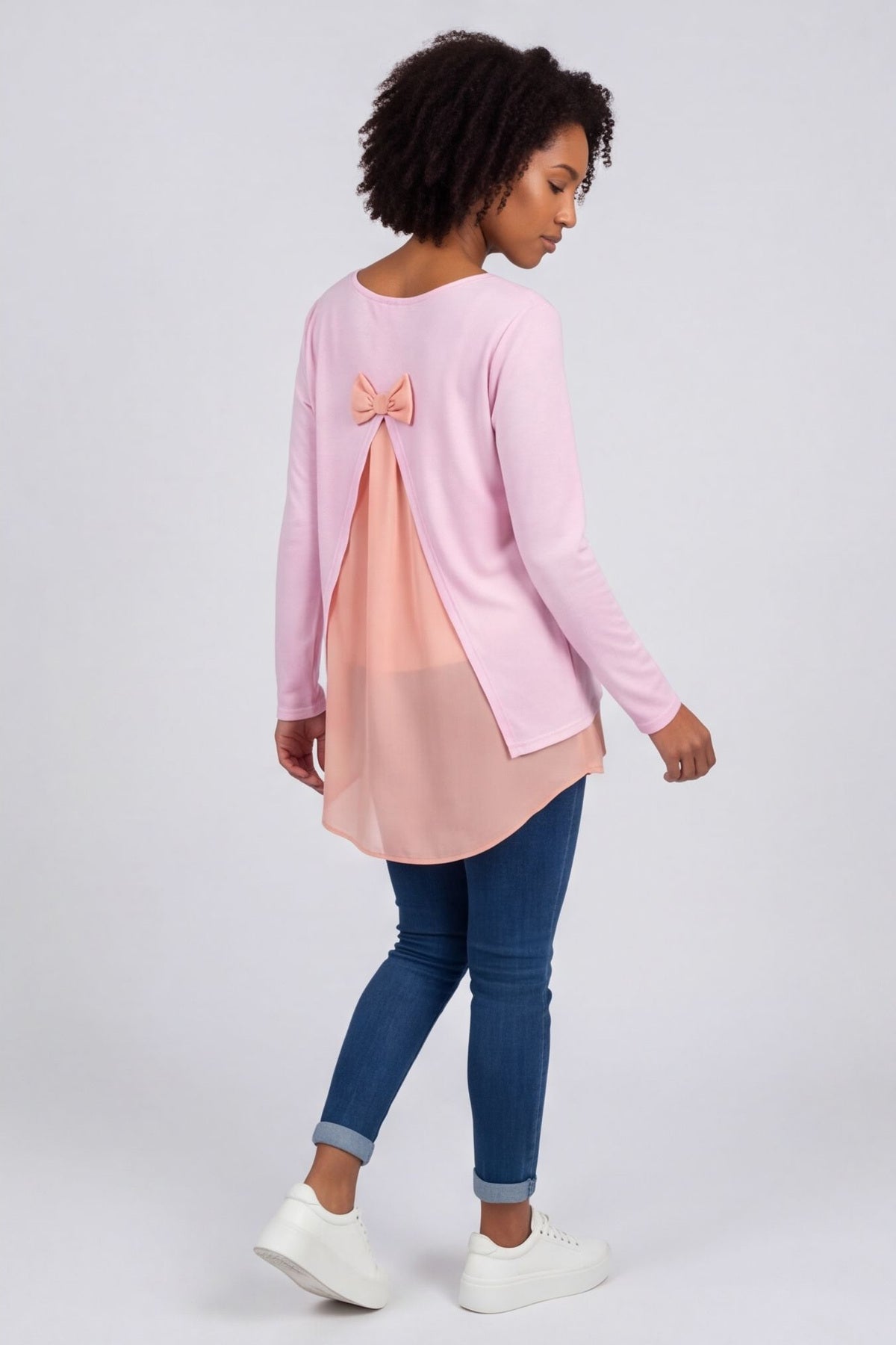 Bow Back Top Pink – image 6 of 6