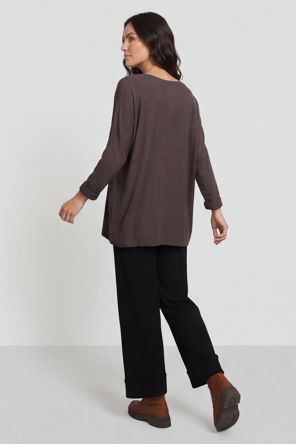 Lillian Cheers Jumper Cocoa – image 6 of 6