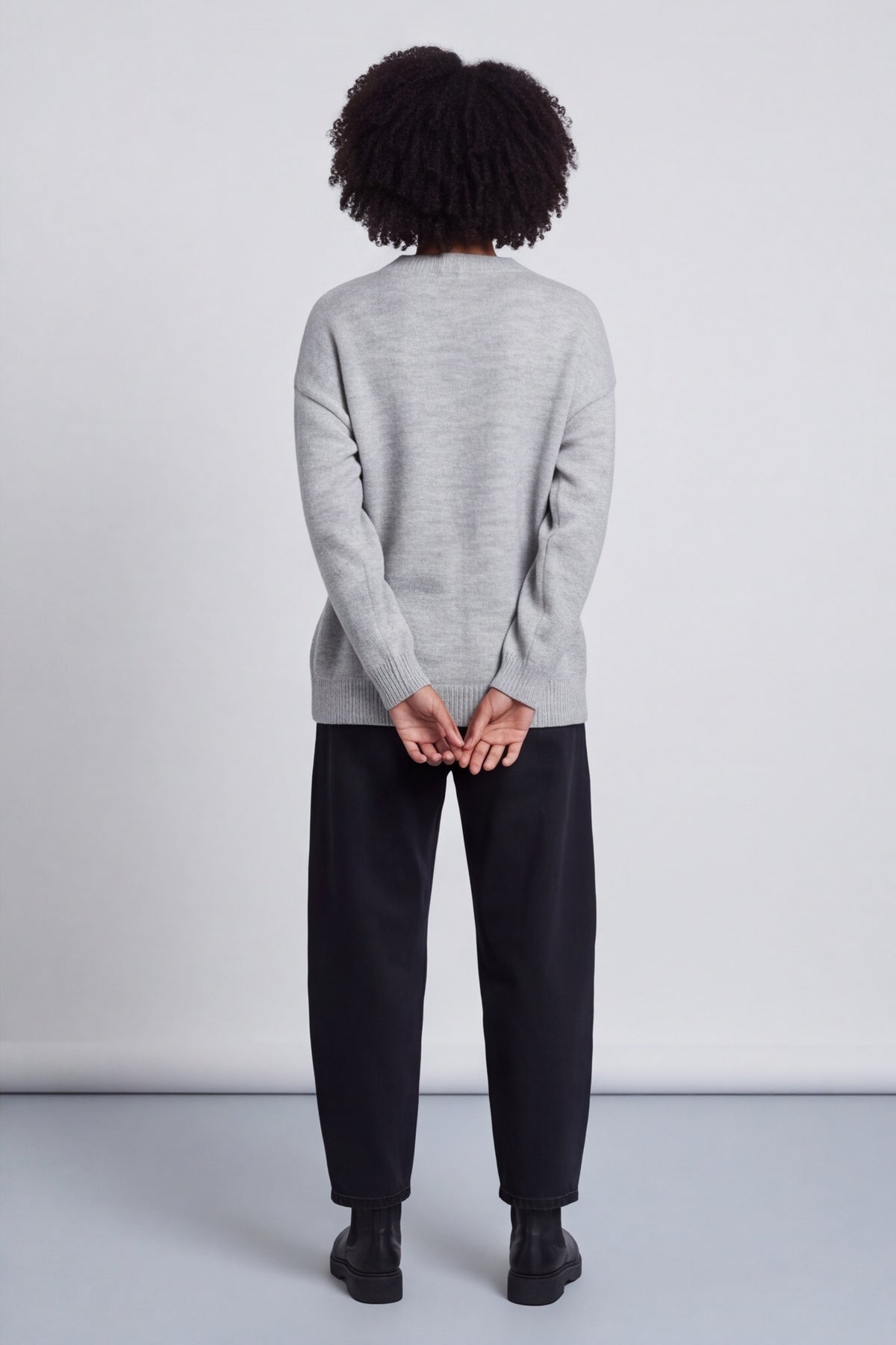 Elaine Knitted Jumper Grey – image 6 of 6
