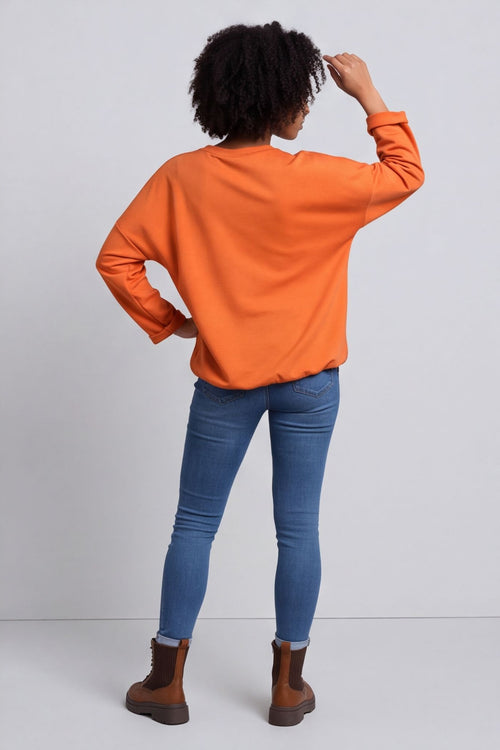 Tania Pocket Top Burnt Orange – image 6 of 6