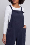 Pabo Leopard Needlecord Dungarees Navy – image 4 of 4