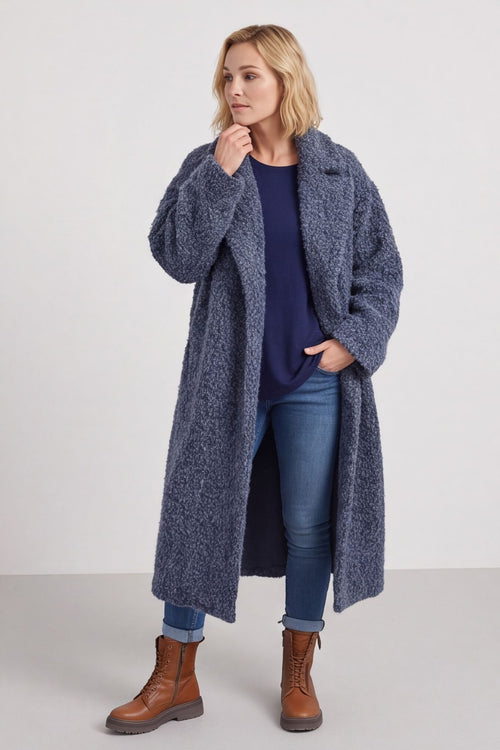 Stefania Coat Dark Blue – image 5 of 5