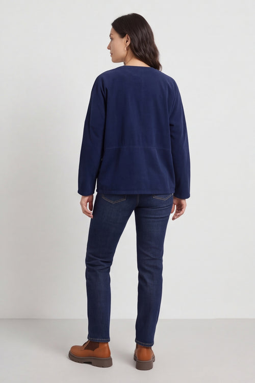 Kristen Needlecord Jacket Navy – image 3 of 3