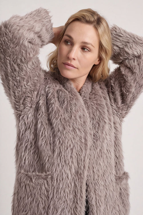 Stevie Soft Brushed Longline Jacket – image 6 of 6
