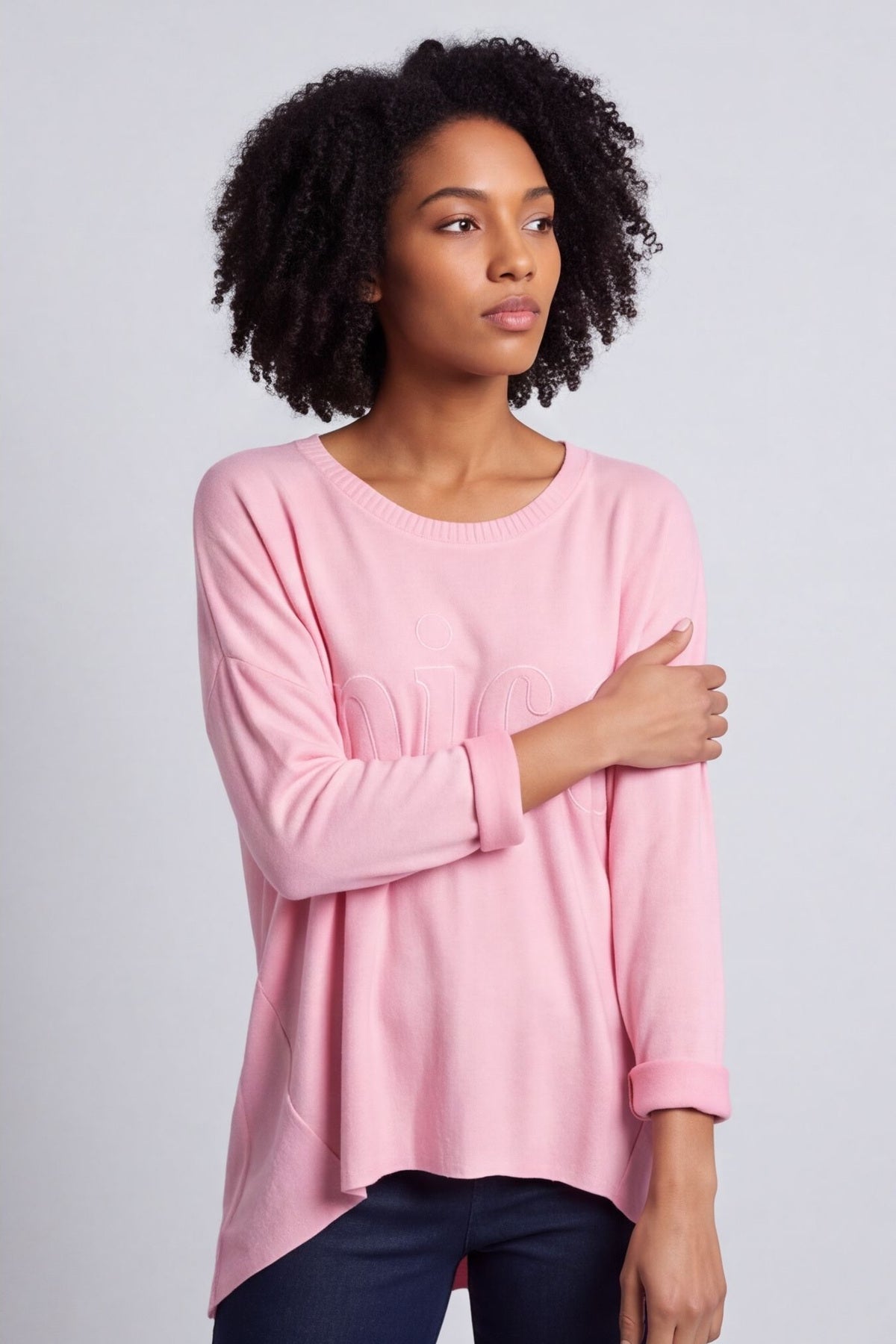 Nice Knit Top Pink – image 6 of 6