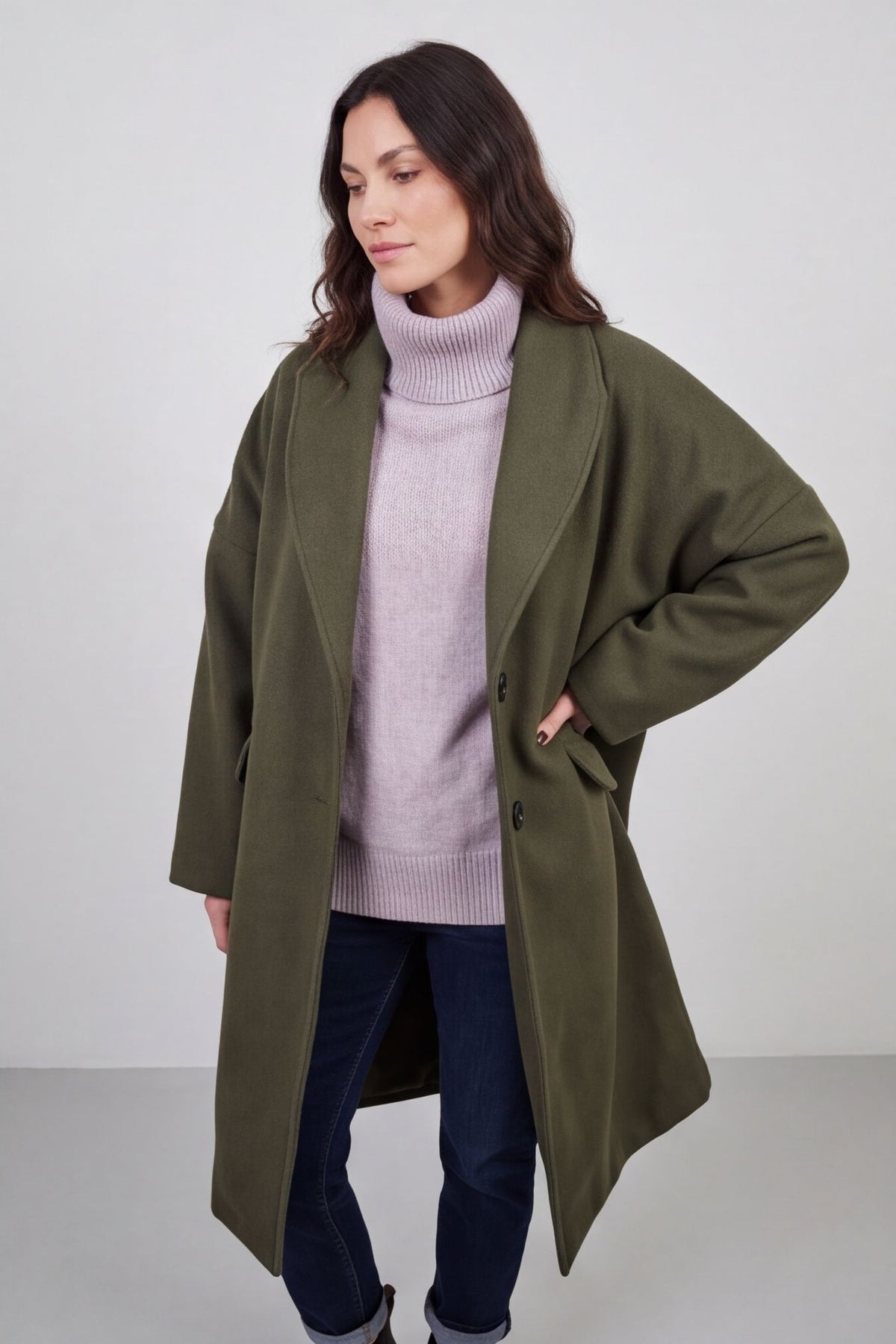 Helen Coat Khaki – image 6 of 6