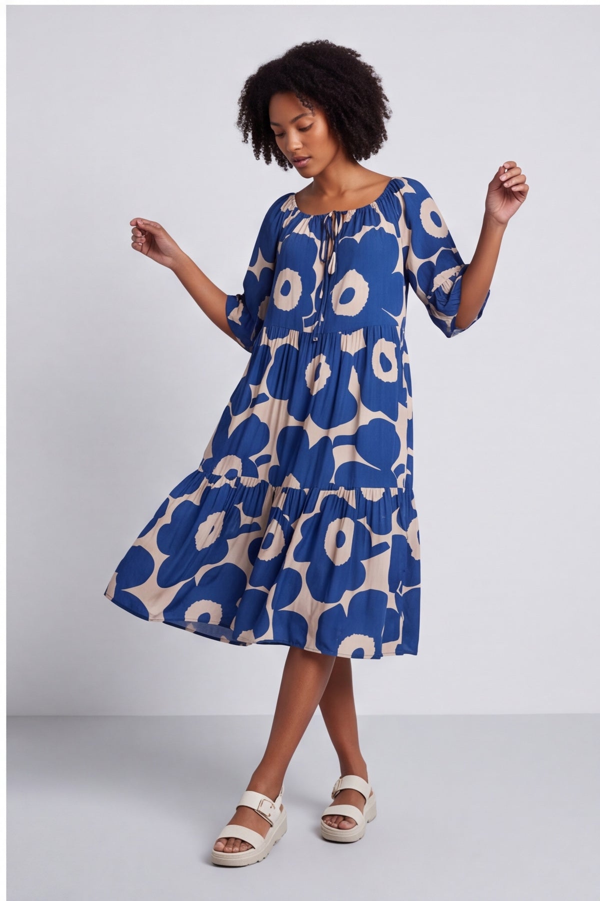 Maeve Print Dress – image 5 of 5