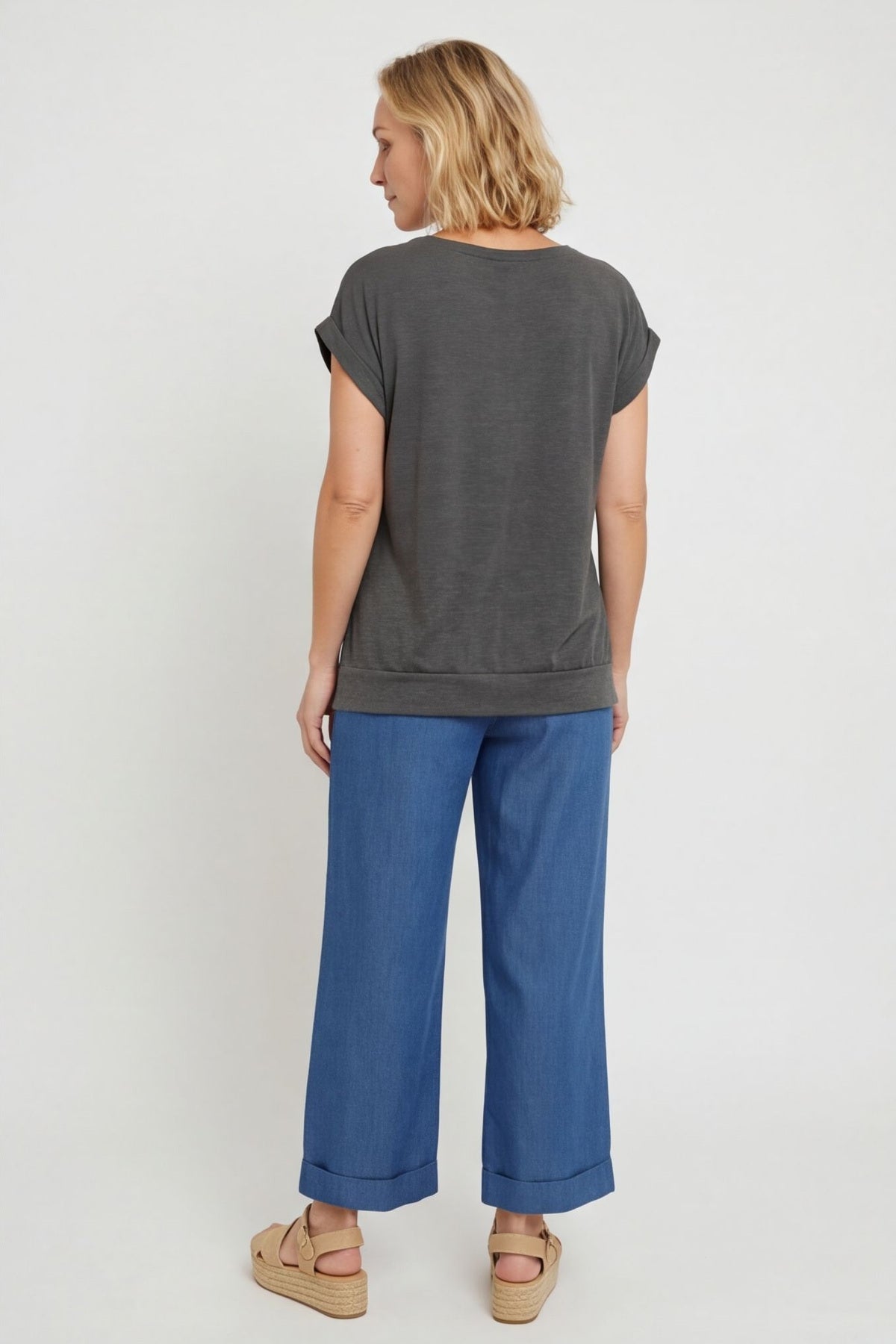 Catrin Top Marl Charcoal – image 6 of 6