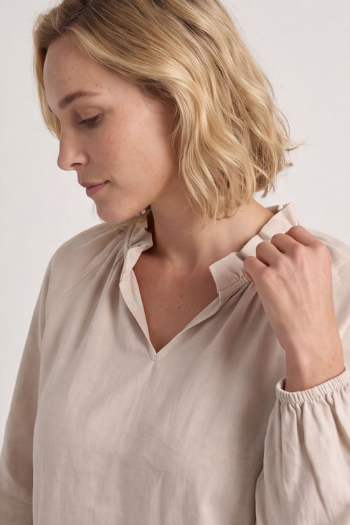 Charmaine Linen Top Stone – image 6 of 6