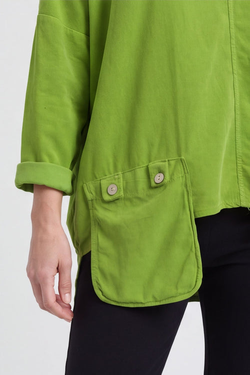 Daisy Needlecord Top Green – image 5 of 5