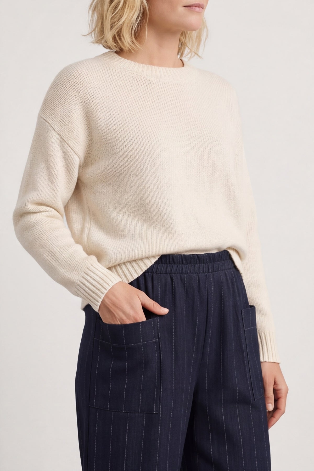 Venetia Trousers Navy – image 5 of 5