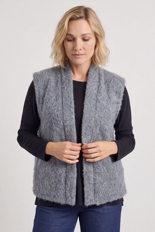Dani Gilet Mid Grey – image 5 of 5