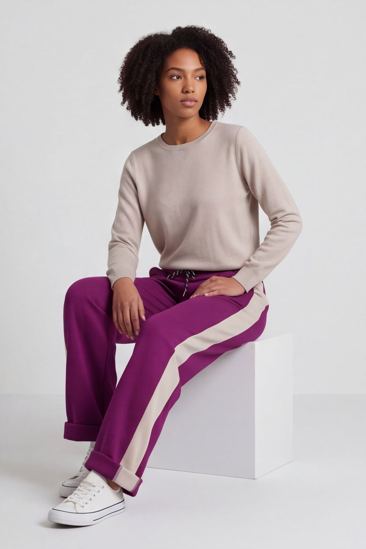 Ravenna Trousers Berry – image 6 of 6