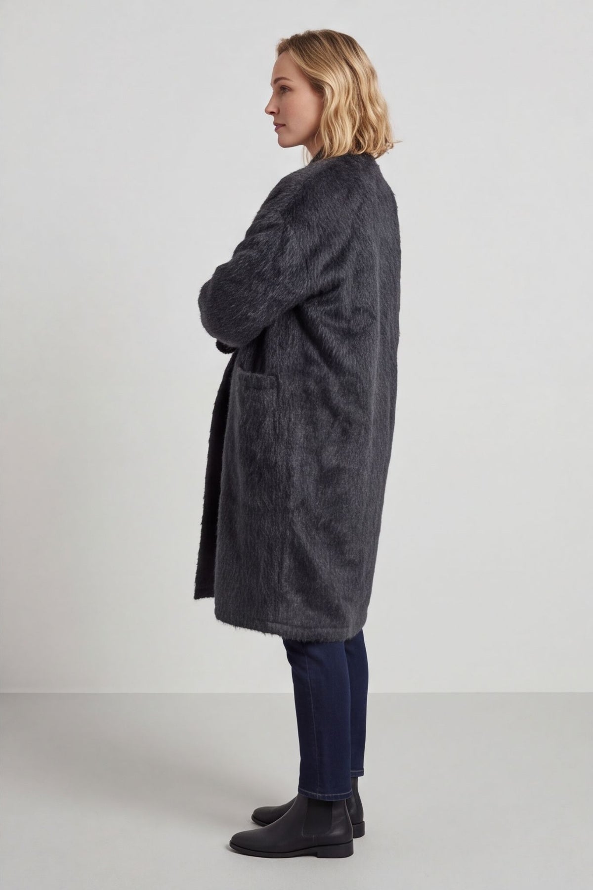 Stevie Soft Brushed Longline Jacket – image 6 of 6