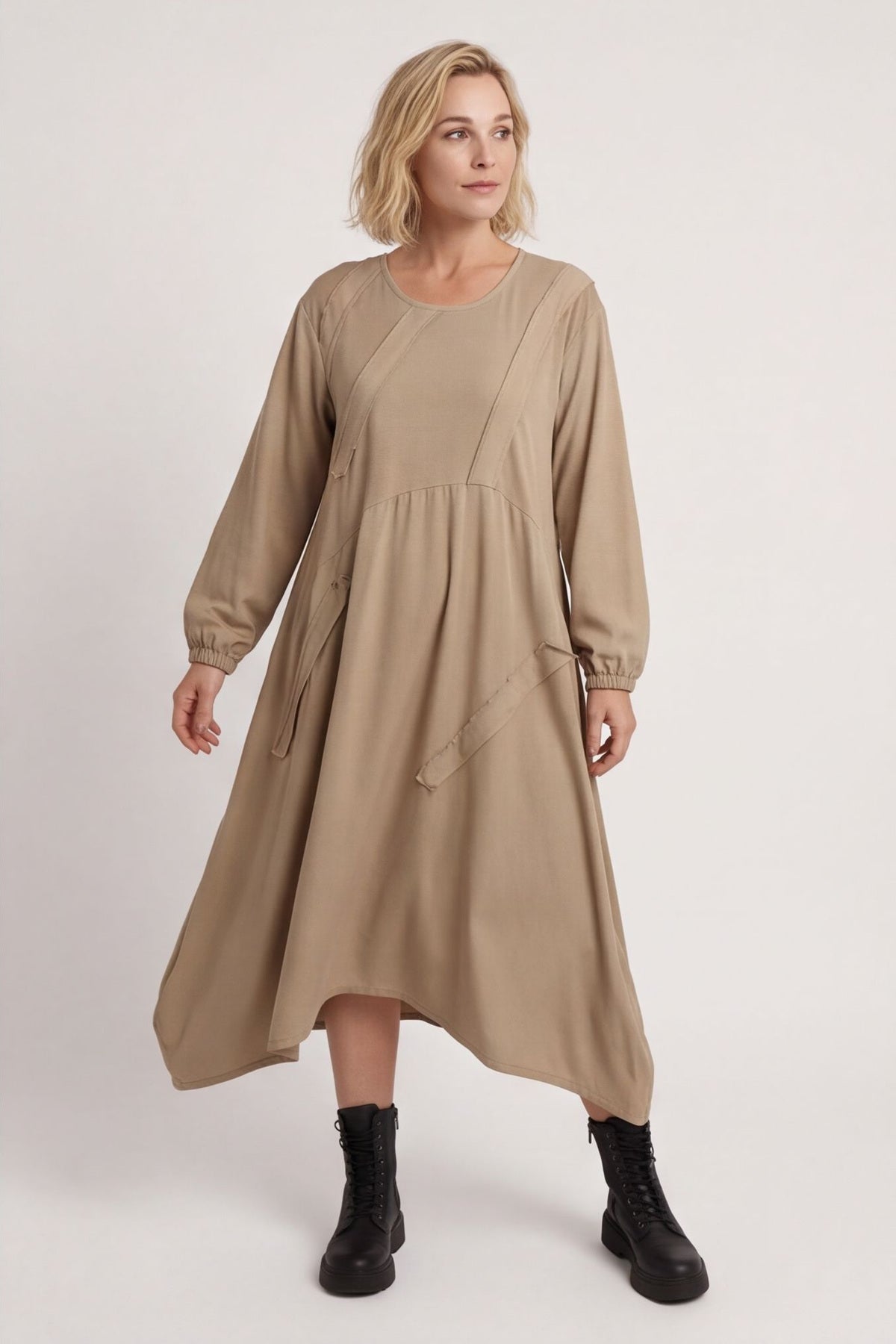 Netta Cotton Dress Stone – image 6 of 6