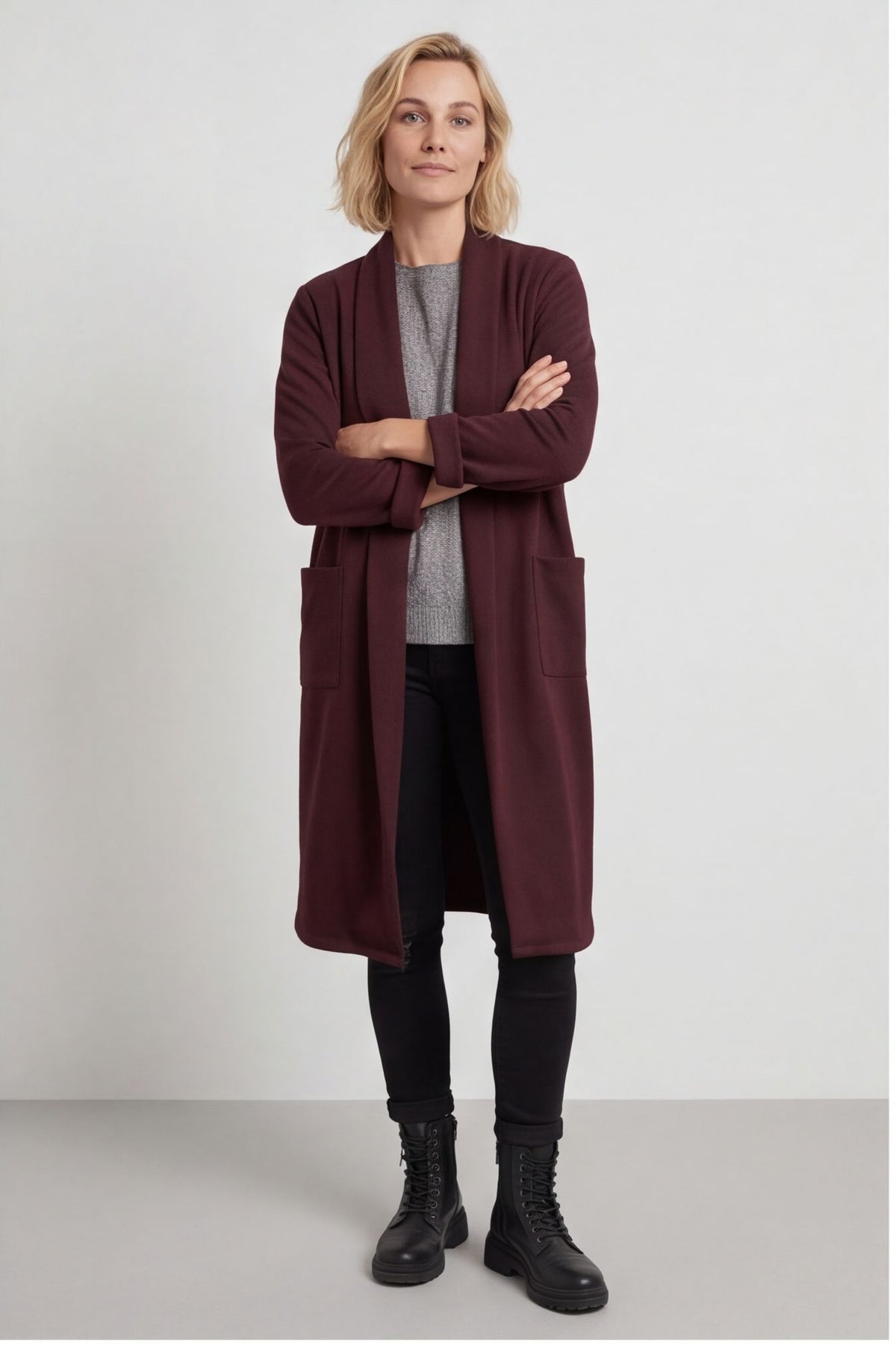 Christabel Jacket Burgundy – image 6 of 6