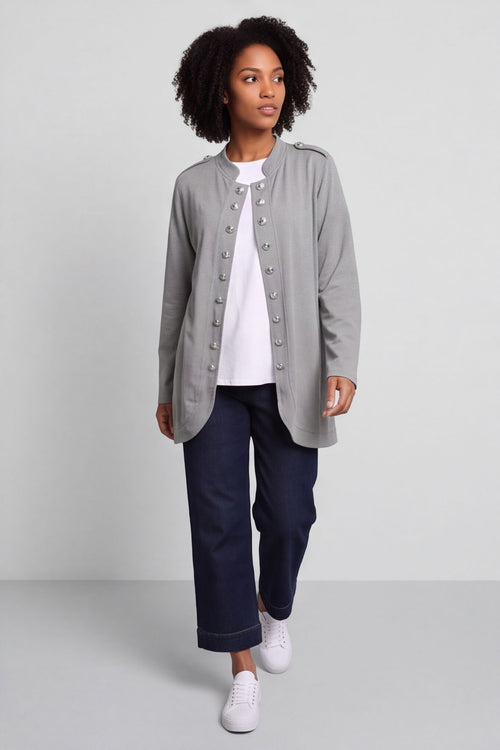 Gatwick Jersey Jacket Mid Grey – image 6 of 6
