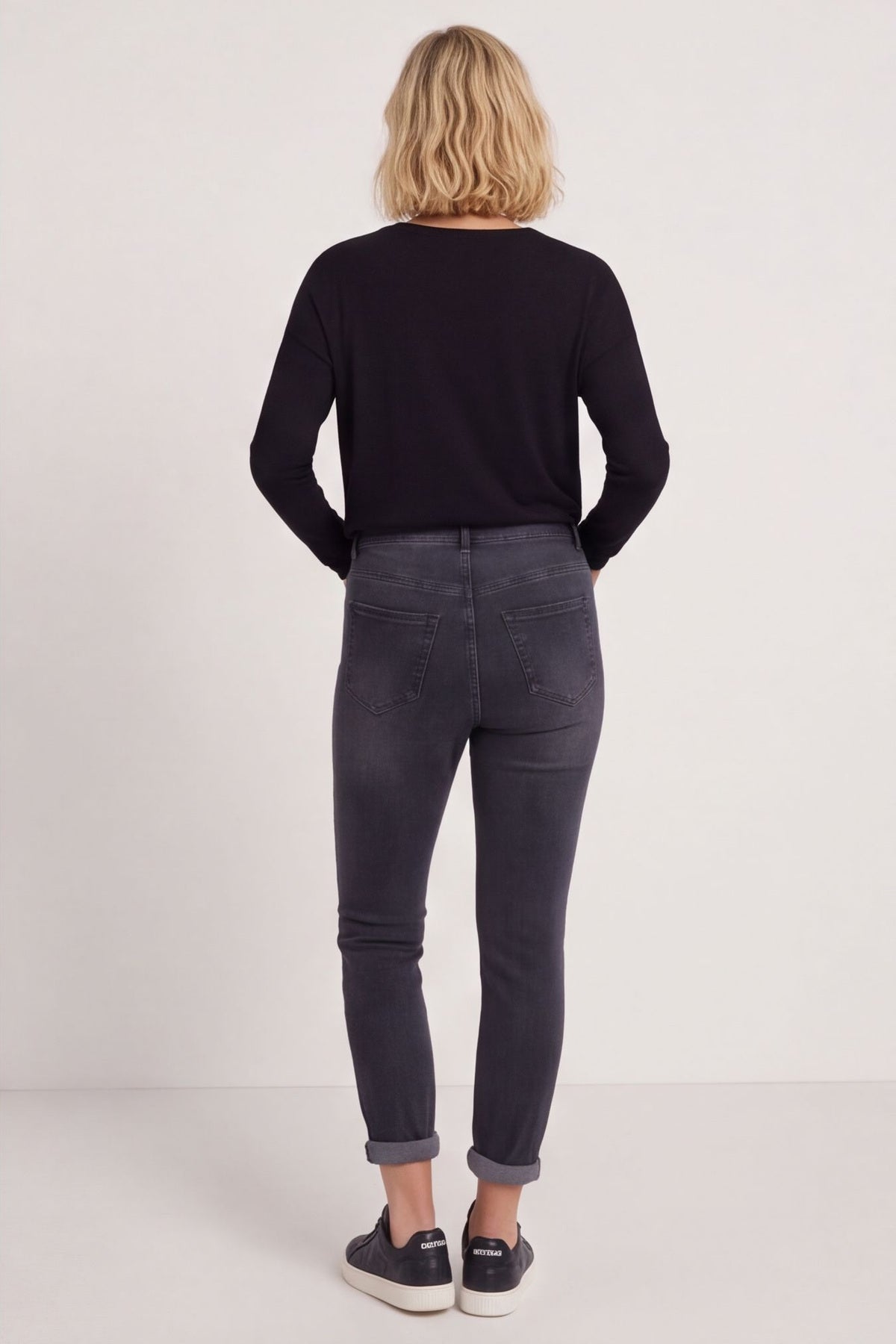 Vero Moda Black Washed Denim Jeans Black – image 6 of 6