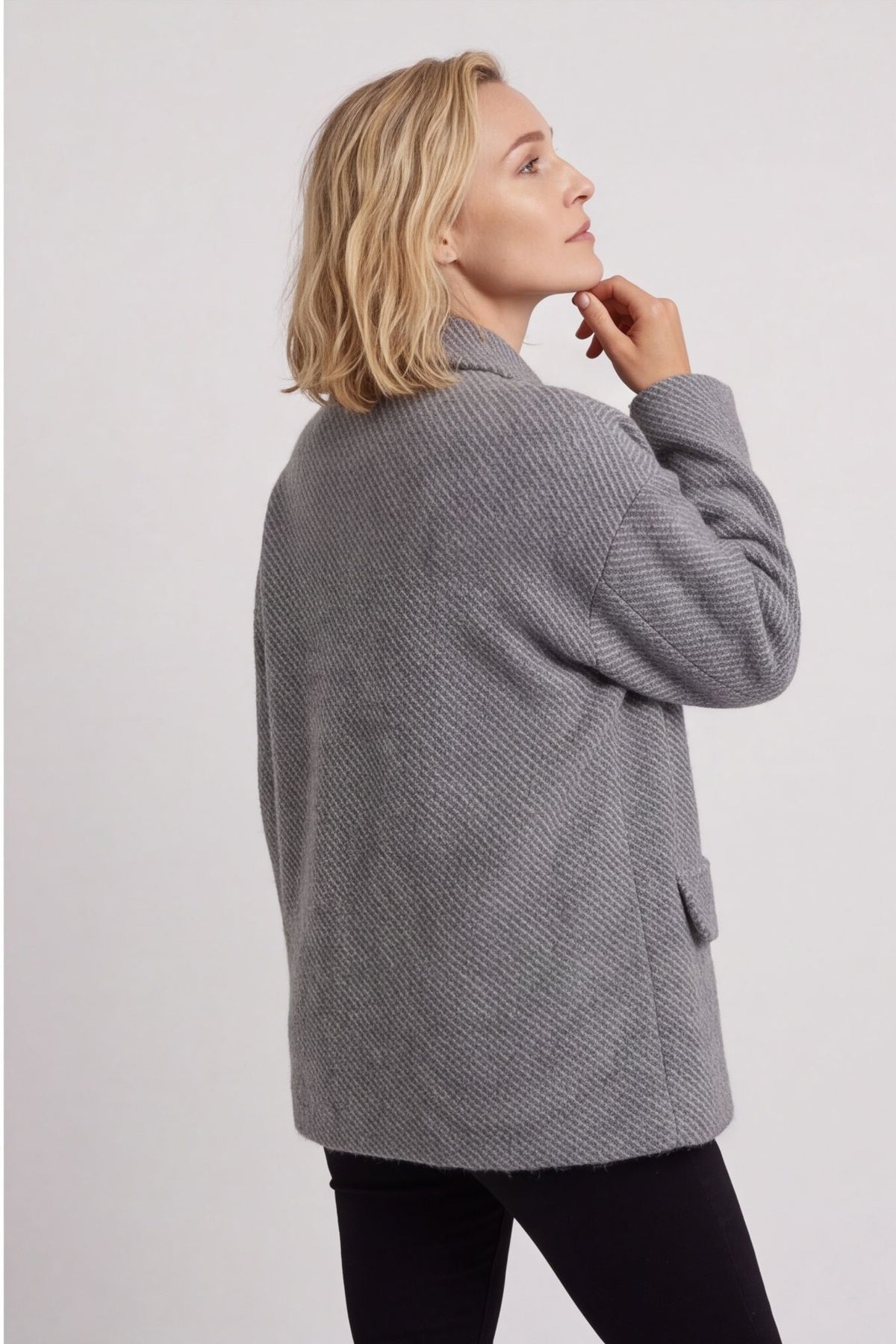 Zena Jacket Mid Grey – image 3 of 3