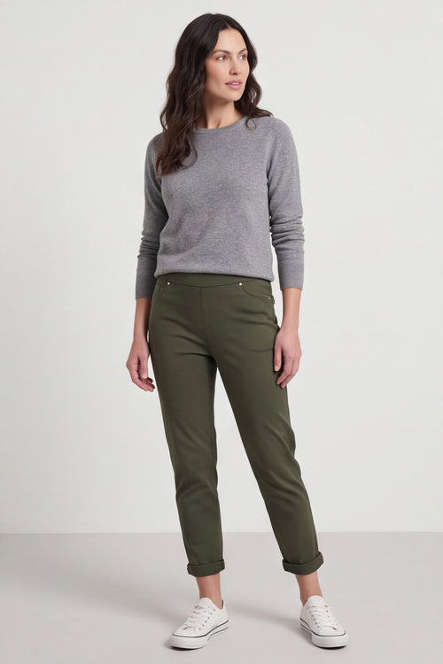Lorinda Trousers Khaki – image 3 of 3