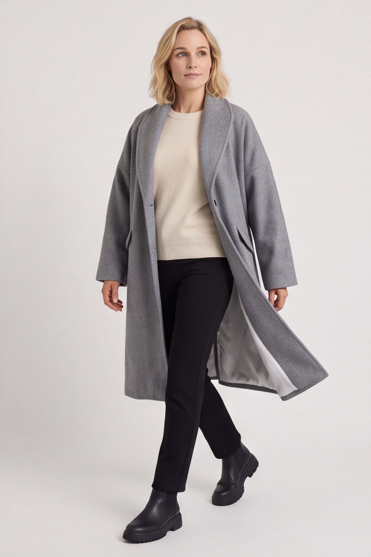 Helen Coat Grey – image 6 of 6