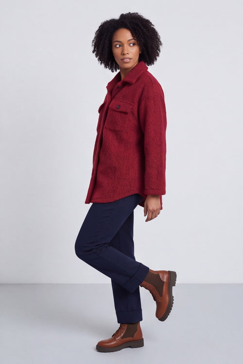 Brylee Jacket Wine – image 6 of 6