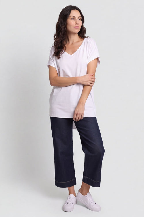 Porthcurno Tie Back Cotton Top White – image 6 of 6