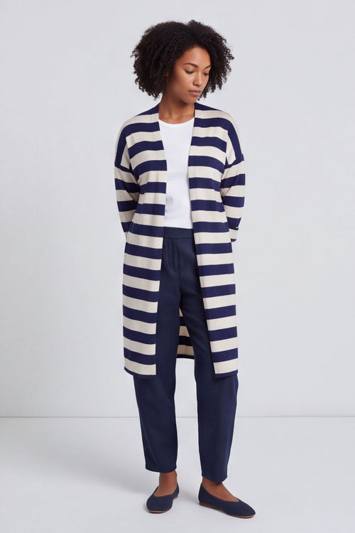 Lizzie Stripped Longline Cardigan – image 5 of 5
