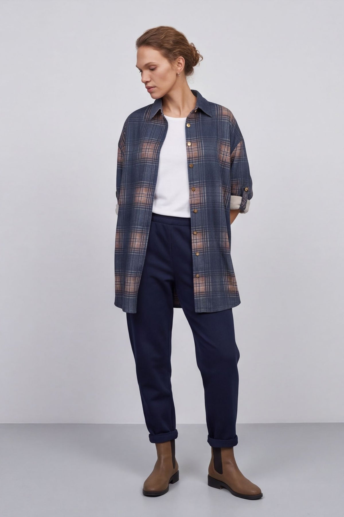 Calla Print Over Shirt – image 5 of 5