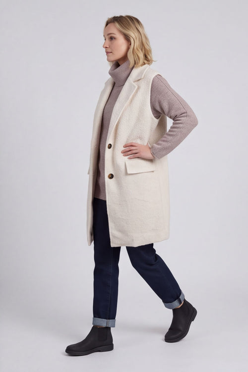 Nori Boucle Gilet Nutmeg – image 6 of 6