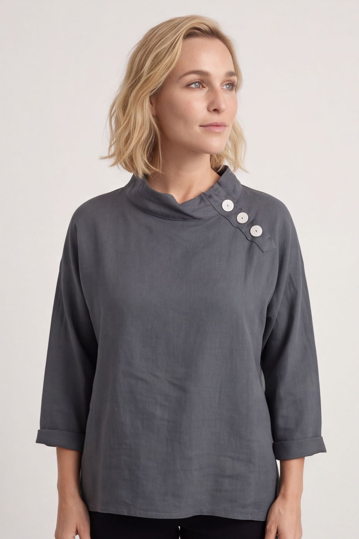 Bradley Linen Top Charcoal – image 6 of 6