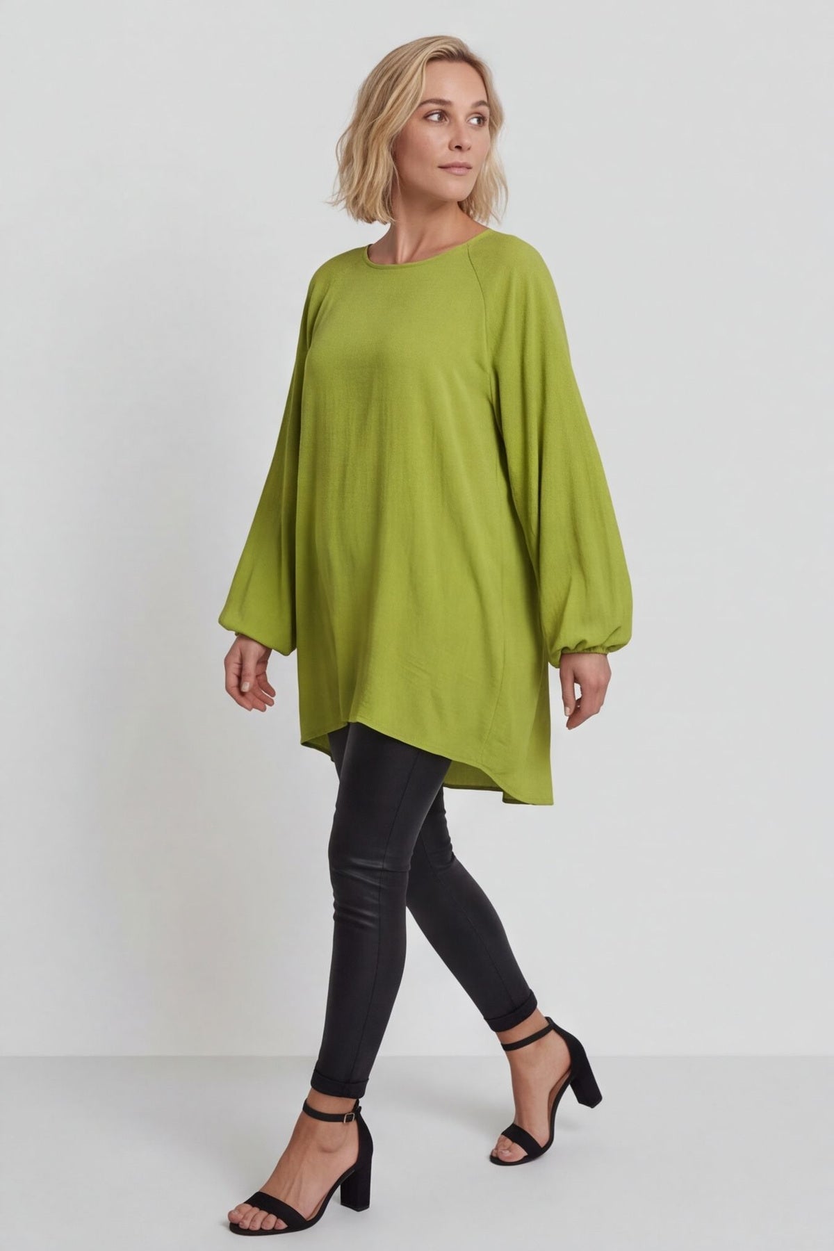 Salina Long Sleeve Top Green – image 6 of 6