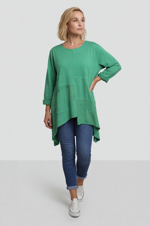 Berenice Cotton Top Emerald – image 5 of 5