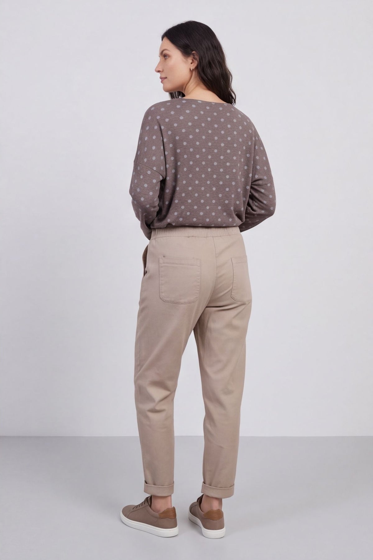Rosaria Relaxed Turn-Up Trousers – image 5 of 5