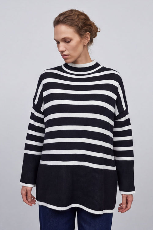 Marla Stripe Knit Top – image 6 of 6