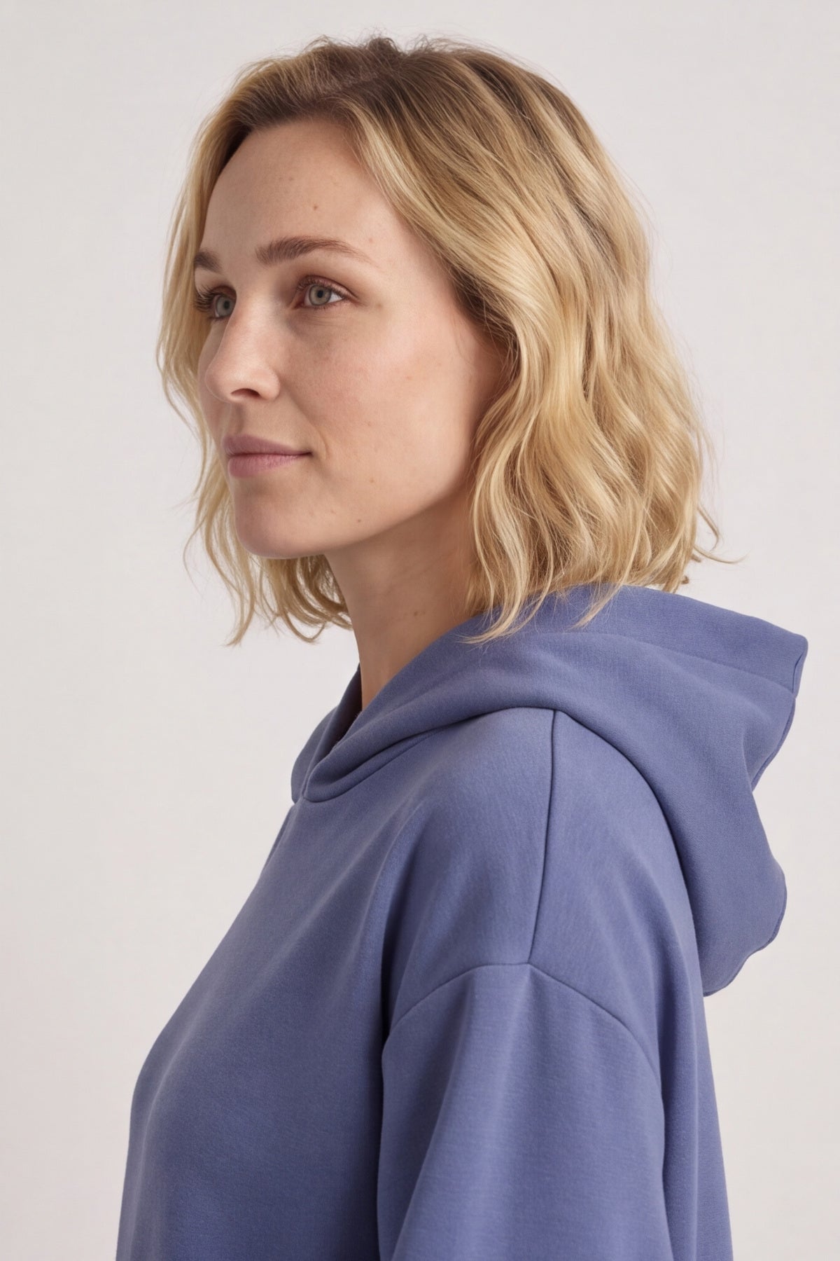 Saskia Hooded Dress Blue – image 5 of 5