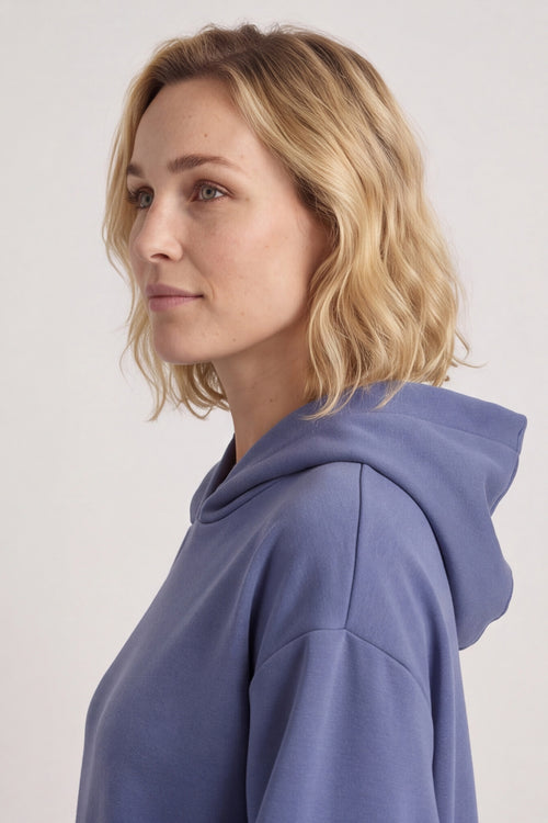 Saskia Hooded Dress Blue – image 5 of 5