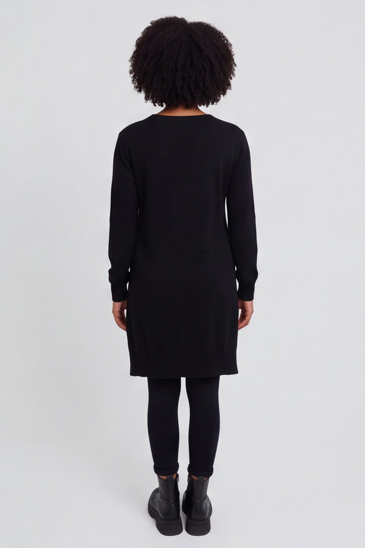 Elisa Pocket Knitted Tunic Black – image 6 of 6