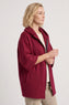 Marjorie Zip Hooded Jacket Wine