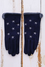 Kit and Kaboodal Tilde Gloves--Navy  - Kit and Kaboodal Tilde Gloves--Navy