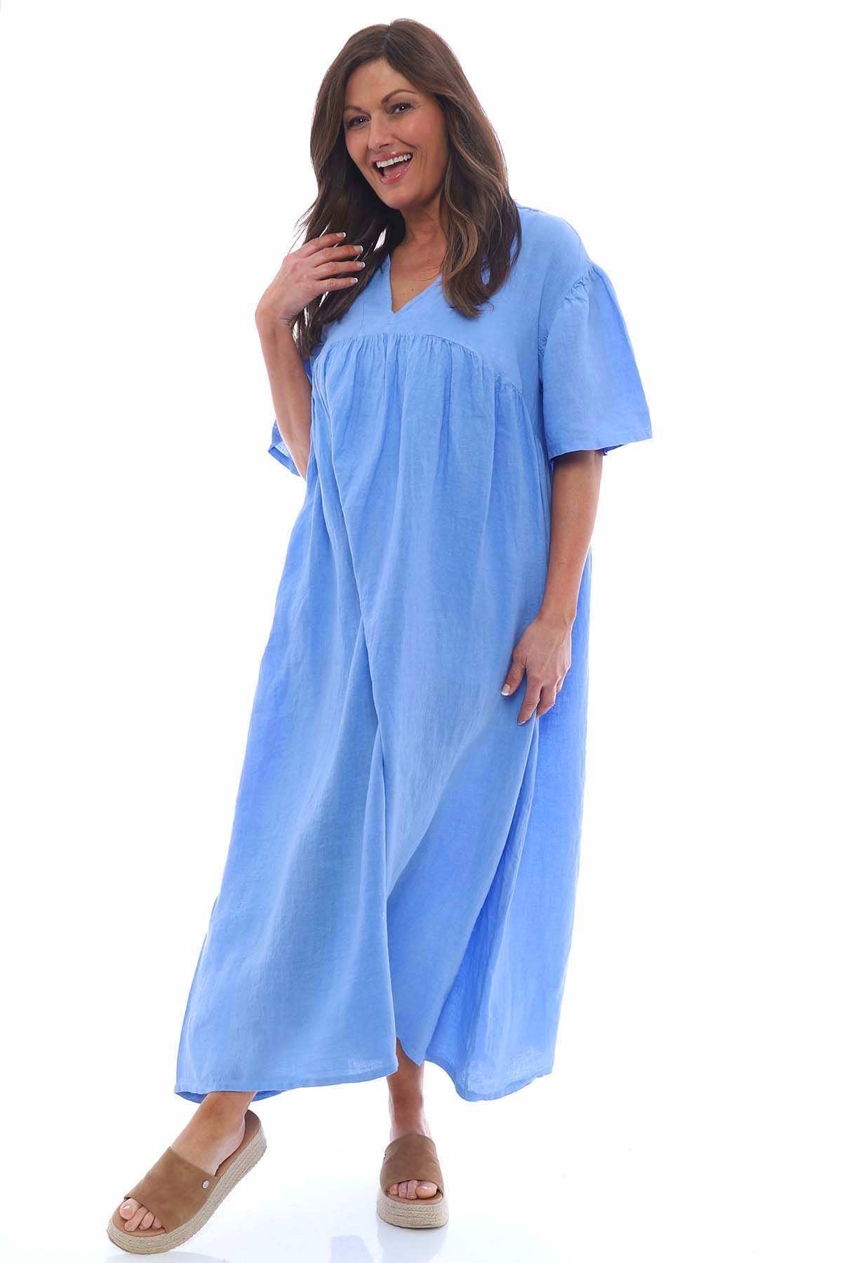 Made in Italy Maylin Linen Dress | Kit and Kaboodal