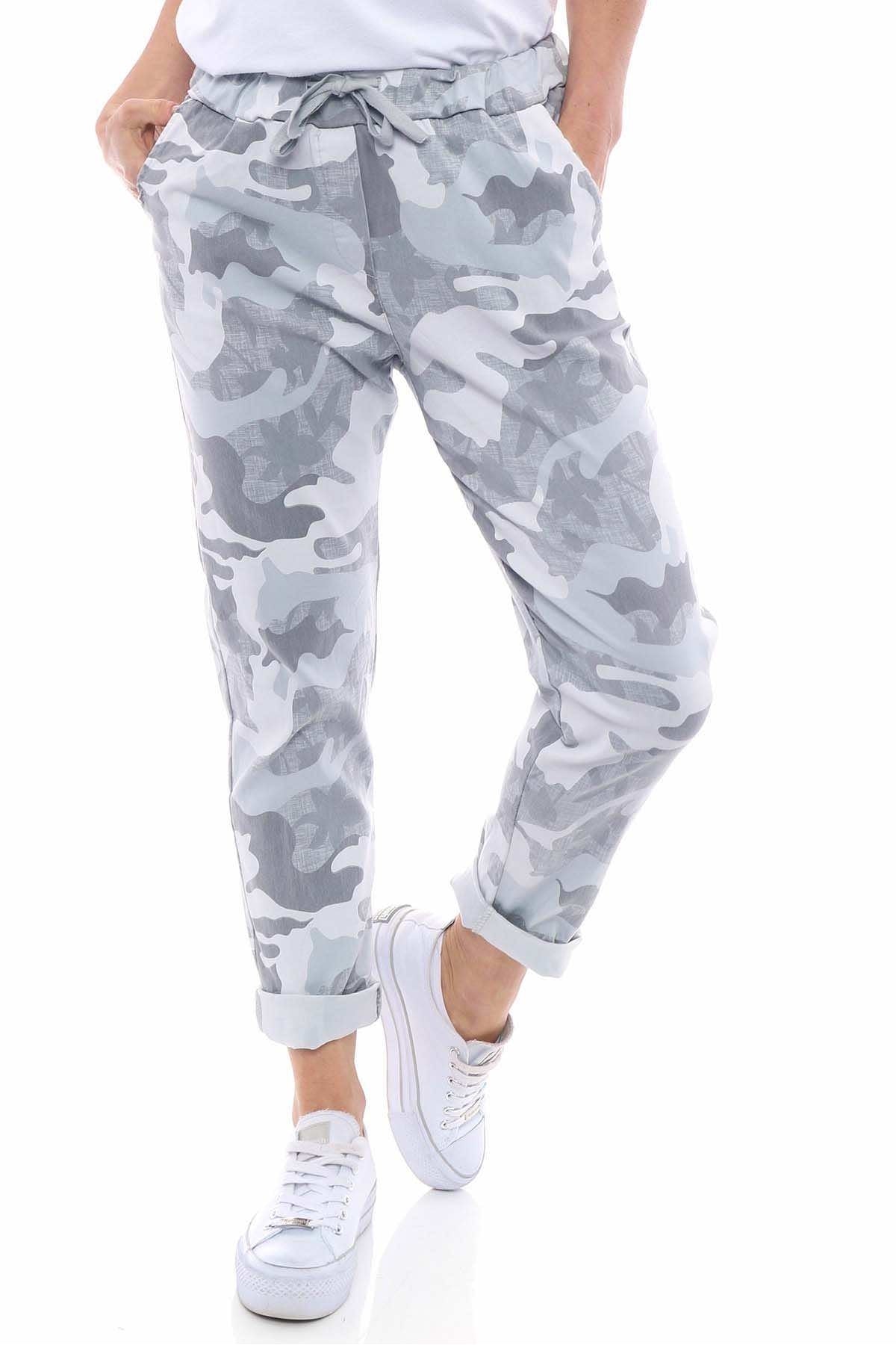 Womens grey hot sale camo joggers